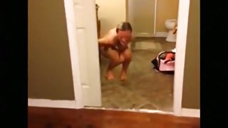 Sneaking on girls in the shower and they freak out' compilation