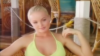 Bon Voyage with a horny blond getting banged double