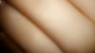 So sexy shy brunette wife suck cock and get fuck in both holes by husband