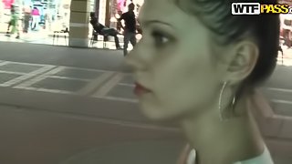 Shopping in Turkey is worth sucking a hard cock for her