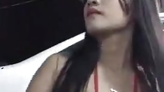 Thai Fake Boobs college girl Slut 2
