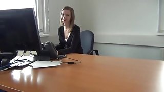 Office sex with austrian girl